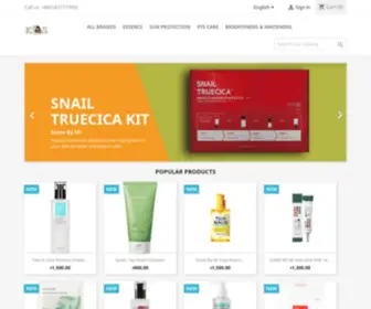 Skin-Careclub.com(Korean Cosmetics & Skin Care) Screenshot