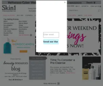 Skin-ONE.com(Obagi, Yonka, Dermalogica, Guinot, Jane Iredale and More) Screenshot