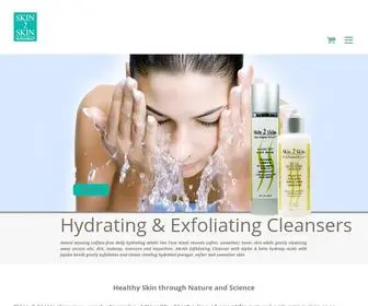 Skin2Skincare.com(Skin 2 Skin) Screenshot