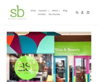 Skinandbeautytrainingcentre.com.au(Skin & Beauty Training Centre) Screenshot