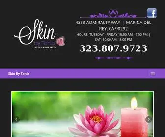 Skinbytania.com(Skin Care In Marina Del Rey CA) Screenshot