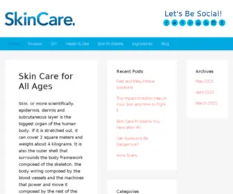 Skincare.net(Find the Best Skin Care Products to Maintain Healthy Skin) Screenshot
