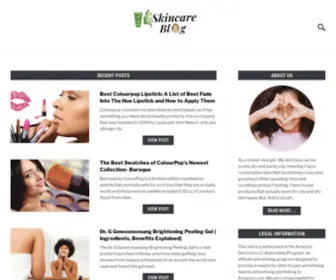 Skincareblog.org(Skincareblog) Screenshot
