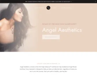 Skincarebyangel.com(Angel Aesthetics) Screenshot