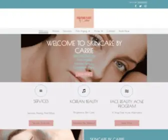 Skincarebycarrie.com(San Juan Capistrano) Screenshot