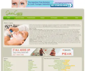 Skincarecompany.net(Skin Care) Screenshot