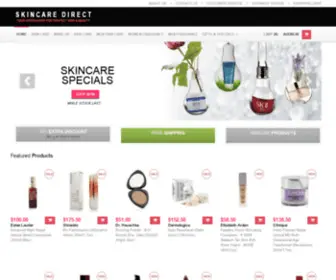 Skincaredirect.com.au(Best Skincare Products in Australia) Screenshot