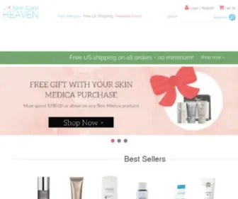 Skincareheaven.com(Skin care products) Screenshot