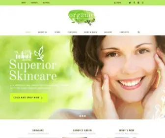 Skincareidea.com(Organic Beauty Store) Screenshot