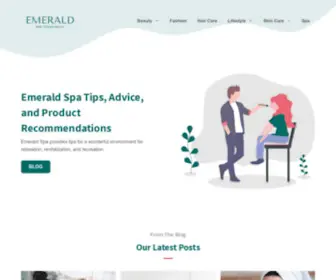 Skincareskills.com(Emerald Spa) Screenshot
