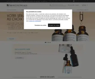 Skinceuticals.fr(Soins dermo) Screenshot