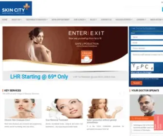Skincityindia.com(Skin City India) Screenshot