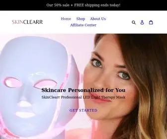 Skinclearr.com(Skincare Personalized for You ? SkinClearr) Screenshot