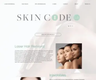 Skincodela.com(Skin Code LA) Screenshot