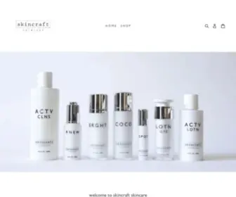 Skincraftskincare.com(Skincraft skincare) Screenshot