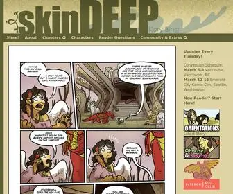 Skindeepcomic.com(Skin Deep) Screenshot