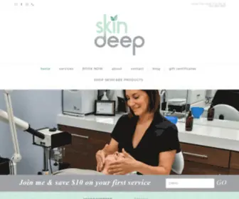 Skindeepil.com(Beautiful Skin Inside and Out) Screenshot