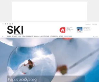 Skinet.com(Home of SKI Magazine) Screenshot