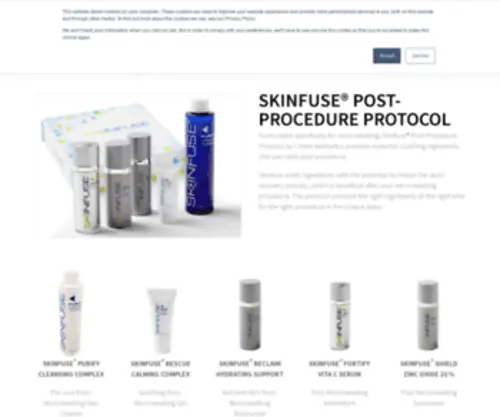 Skinfuse.com(Post-Microneedling-Procedure Protocol) Screenshot