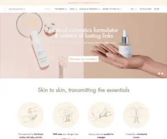 Skinhaptics.com(Cosmétiques Bio Naturels en ligne pour Bébé & Femme) Screenshot