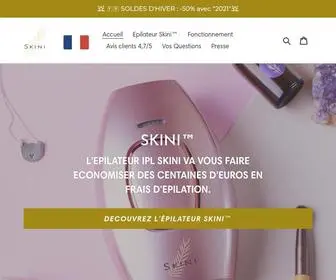 Skini.fr(L'épilateur) Screenshot