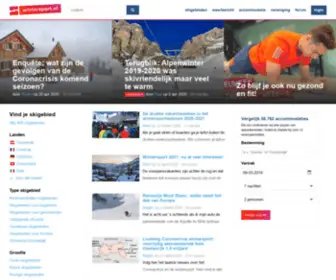 Ski.nl(Wintersport begint op wintersport.nl) Screenshot