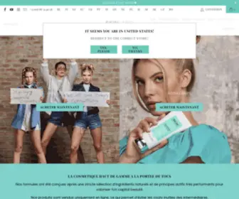 Skinlabo.fr(Site Officiel de SkinLabo) Screenshot