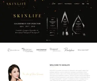 Skinlife.ca(Skinlife) Screenshot