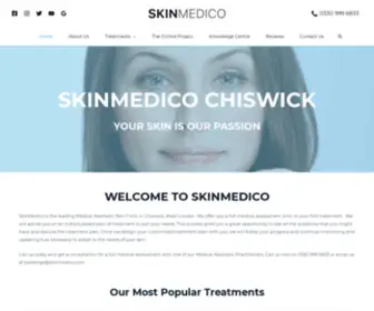 Skinmedico.com(SkinMedico Clinic London) Screenshot