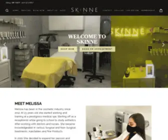 Skinnefaceandbody.com(Orlando Skin Care) Screenshot