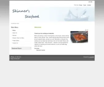 Skinnerseafood.com(Skinner's Seafood) Screenshot