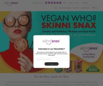 Skinni-Snax.com(Buy Healthy Snacks Online) Screenshot