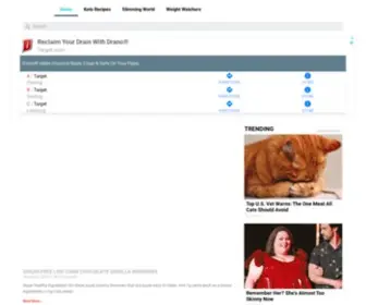 Skinnydietrecipes.com(Recipes) Screenshot