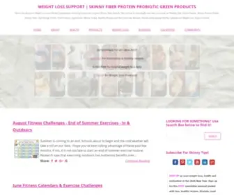 Skinnyfiberweightlosssupport.com(Weight Loss Support) Screenshot