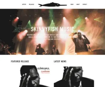 Skinnyfishmusic.com.au(Skinnyfish Music) Screenshot