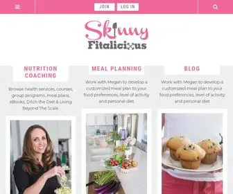 Skinnyfitalicious.com(Healthy Recipes) Screenshot