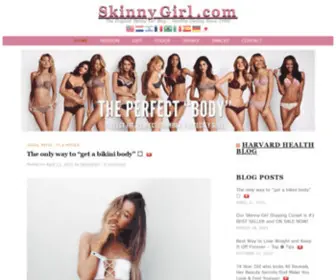 Skinnygirl.com(The Original Skinny Girl Blog) Screenshot
