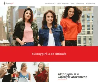 Skinnygirlglobal.com(Your destination for all things Skinnygirl and Bethenny. Immerse yourself in my world) Screenshot