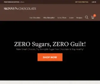 Skinnymechocolate.com(SkinnyMe Sugar Free Chocolate) Screenshot