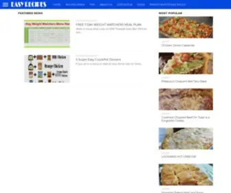 Skinnypoints-Only.com(Easy Recipes) Screenshot