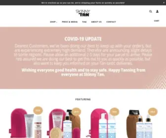 Skinnytan.com.au(Skinny Tan) Screenshot