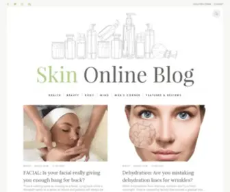 Skinonline.co.za(Skin Online) Screenshot