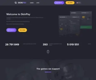 Skinpay.ru(Пополнение счета вещами из Counter Strike) Screenshot