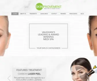 Skinprovement.ca(Skinprovement Medi Spa & Laser clinic) Screenshot