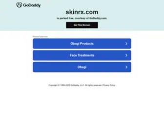 Skinrx.com(Skinrx) Screenshot