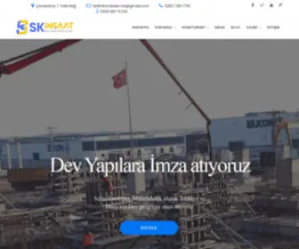 Skinsaat.org(SK İNŞAAT) Screenshot