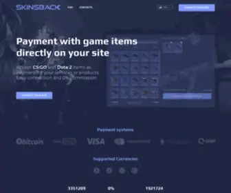 Skinsback.com(Pay with items from CS2 (CS) Screenshot