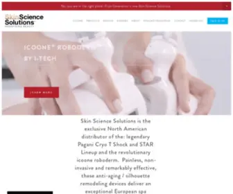 Skinsciencesolutions.com(Cryo T) Screenshot