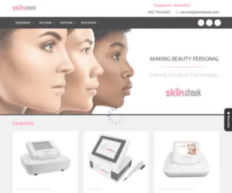 Skinsheek.com(Skin Sheek) Screenshot