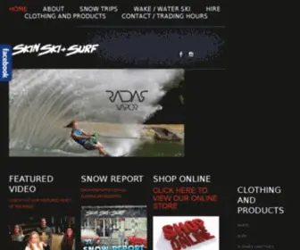 Skinskisurf.com.au(Skin Ski Surf Ballarat) Screenshot